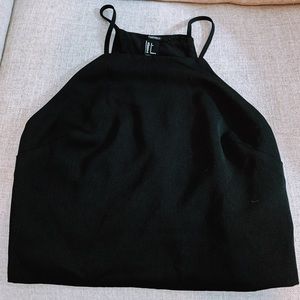 Forever 21 Black Crop Top